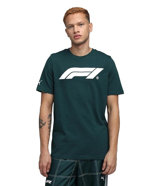 Puma Men's Cotton Printed Regular Fit T-Shirt