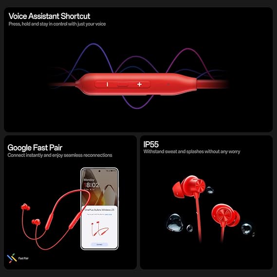 OnePlus Nord Buds 3r TWS Bluetooth Wireless Earbuds with 54H Playtime, AI Clear Calls, Dual Device Connectivity & 12.4mm Drivers